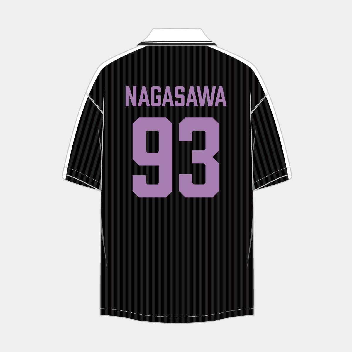 背番号ネームサッカーシャツ
